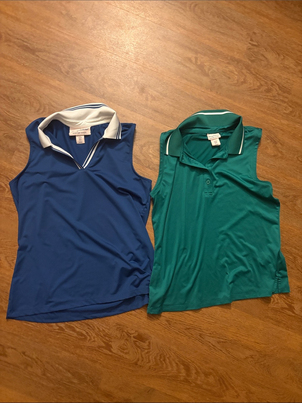Tommy Bahama Golf Active Sleeveless Polo Top Duo